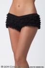 Ruffle Shorts W/Back Bow Black O/S Image 4