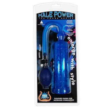 Male Power Pump – Blue