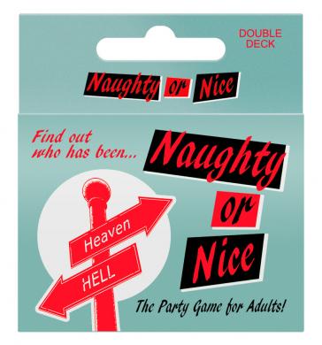 Naughty Or Nice Drinking Card Game
