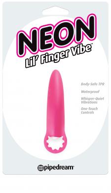 Neon Lil Finger Vibe Pink Sex Toy Product