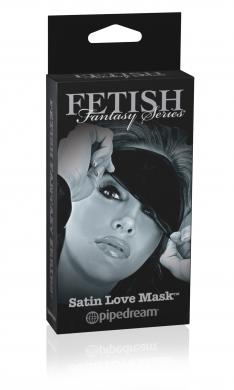 Limited Edition Satin Love Mask Black O/S Sex Toy Product