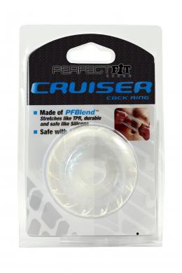 Perfect Fit Cruiser Cock Ring Clear Sex Toy Product