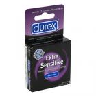 Durex Extra Sensitive Lubricated 3pk Sex Toy Product