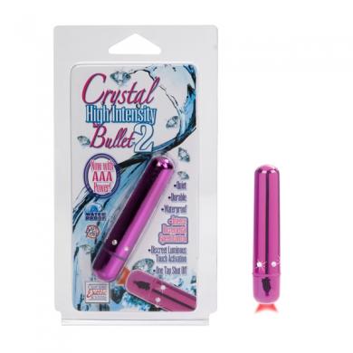 Crystal High Intensity Bullet 2 Pink Sex Toy Product
