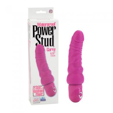 Power Stud Curvy Pink Vibrator Sex Toy Product