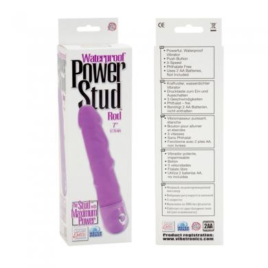 Power Stud Rod W/P Purple Sex Toy Product