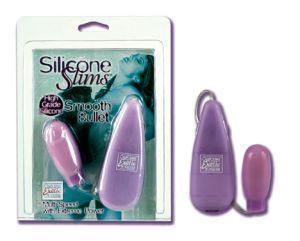Silicone Slims Smooth Bullet  [High quality silicone bullet with easy to use power pack.]