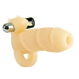 Futurotic Ultimate Beaver 4 Way Arouser Beige Penis Sleeve Sex Toy Product