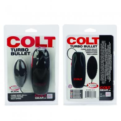 Colt Turbo Bullet Vibrator Black Sex Toy Product