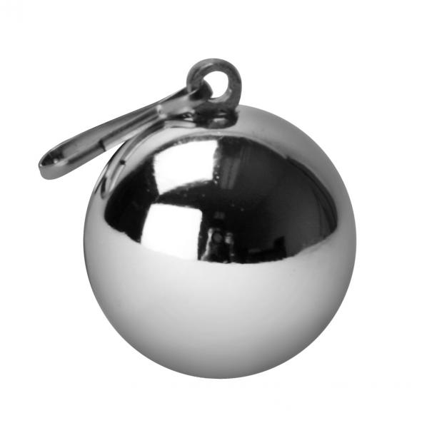 The Deviants Orb 8 Ounces Ball Weight Silver Sex Toy Product