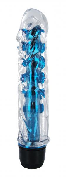 Shimmer Core Metallic Vibe - Blue Sex Toy Product