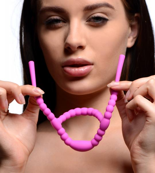 Petal Pusher Silicone Labia Spreader Pink Sex Toy Product