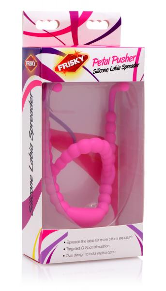 Petal Pusher Silicone Labia Spreader Pink Sex Toy Product