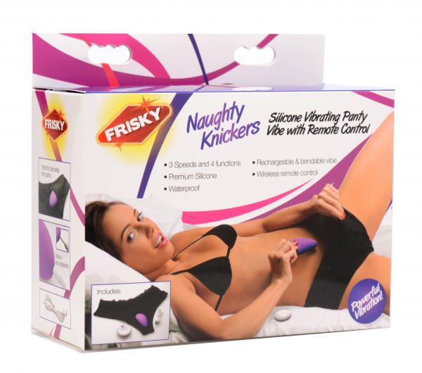 Naughty Knickers Silicone Remote Panty Vibe Sex Toy Product