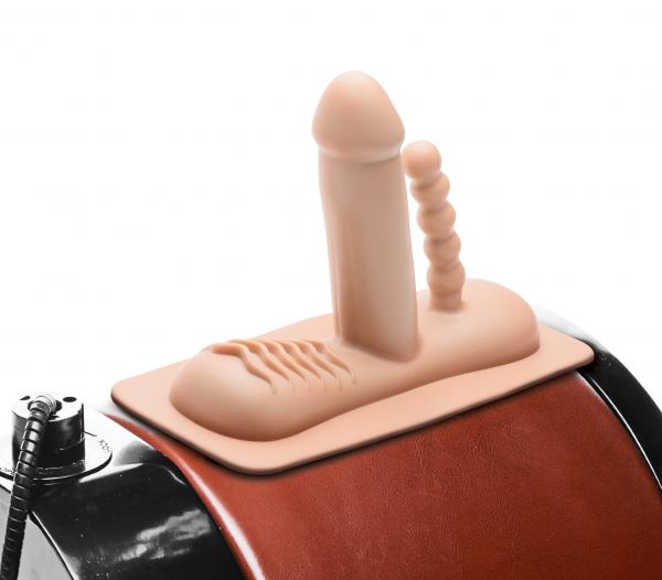 Double Penetration Attachment For Saddle Sex Machine Sex Toy Product