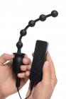 Voodoo Beads 10X Vibrating Silicone Anal Wand Black Sex Toy Product