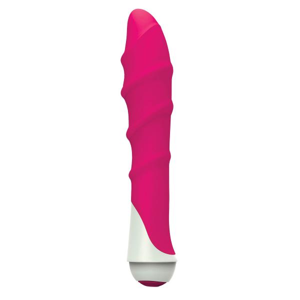 Lily 7 Function Pink Wand Vibrator  [Lily 7 Function Pink Wand Silicone Vibrator]