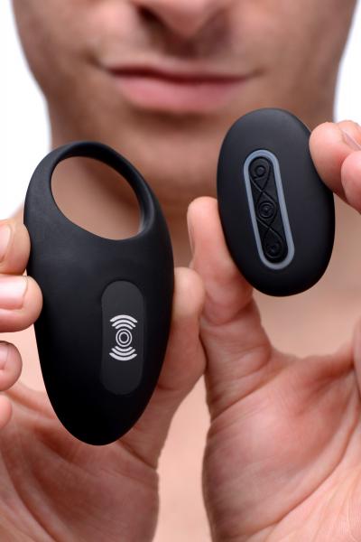 Under Control Vibrating Cock Ring With Remote Control Sex Toy Product