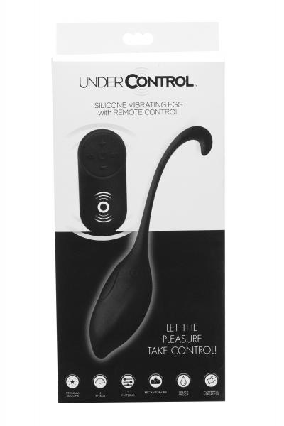 Under Control Silicone Vibrating Egg With Remote Control Image 2