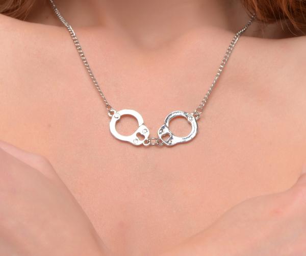 Cuff Her Handcuff Necklace Sex Toy Product