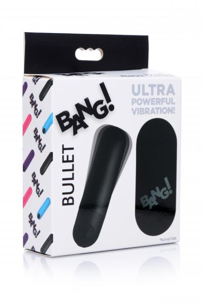 Vibrating Bullet With Remote Control - Black Sex Toy Product