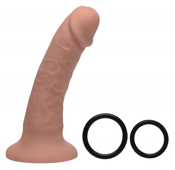 Seducer 7 Inch Silicone Dildo With Harness Sex Toy Product