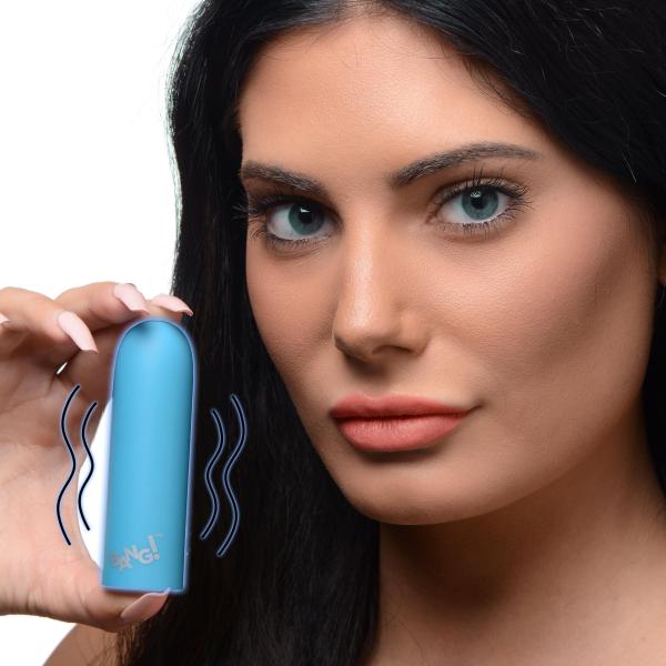 10x Mega Silicone Vibrator – Blue