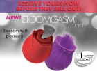 Bloomgasm Wild Violet 10x Silicone Clit Licking Stimulator Image 3