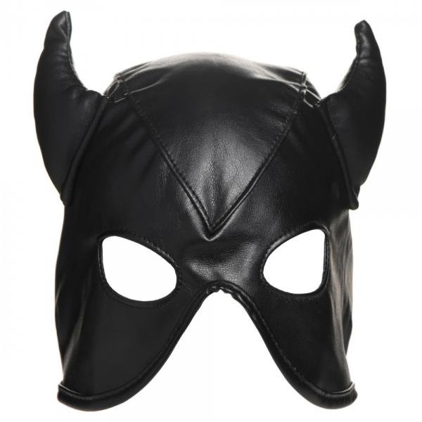 Fetish Hood With Horns Image 3