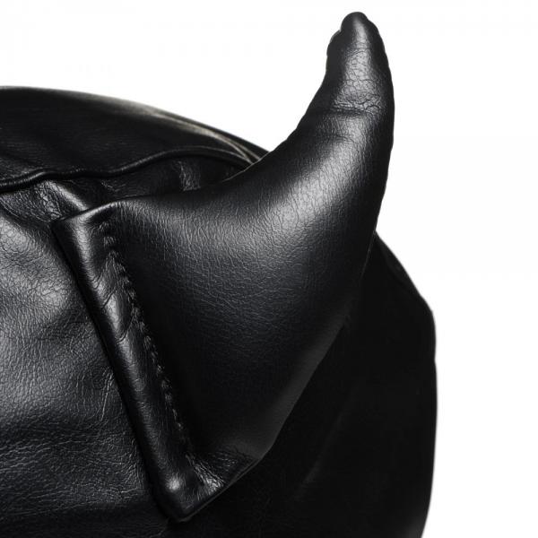 Fetish Hood With Horns Image 4