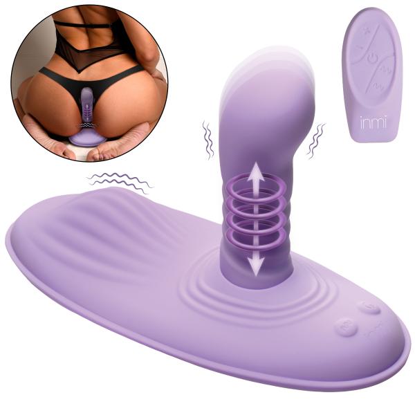 Spin N’ Grind Thrusting And Vibrating Silicone Sex Grinder