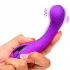 G-spot Silicone Vibrator - Purple Image 2