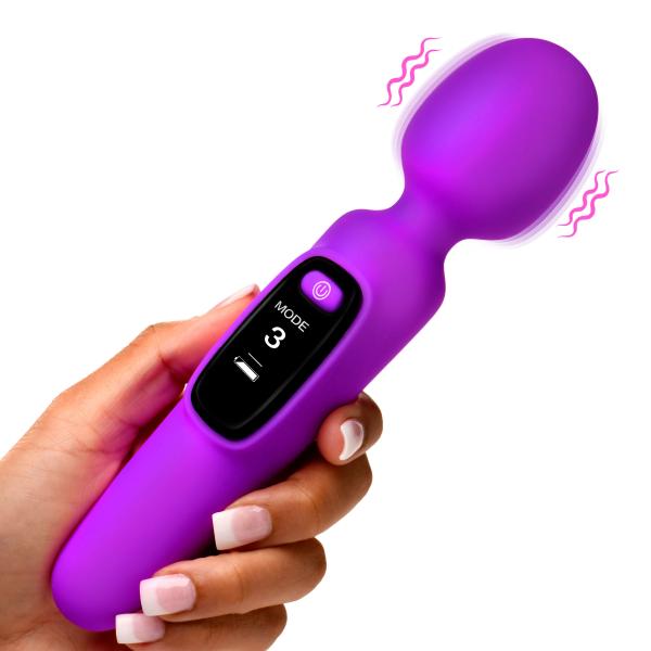 Bang! 10x Digital Vibrating Wand - Purple