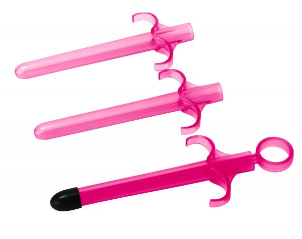 Trinity Vibes Lubricant Launchers 3 Pack Pink Sex Toy Product