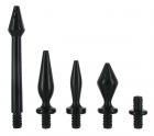 Clean Stream Enema Tip Set Black Sex Toy Product