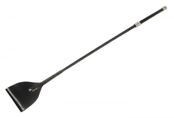 Strict Leather Short Handle Wide Head Riding Crop Sex Toy Product