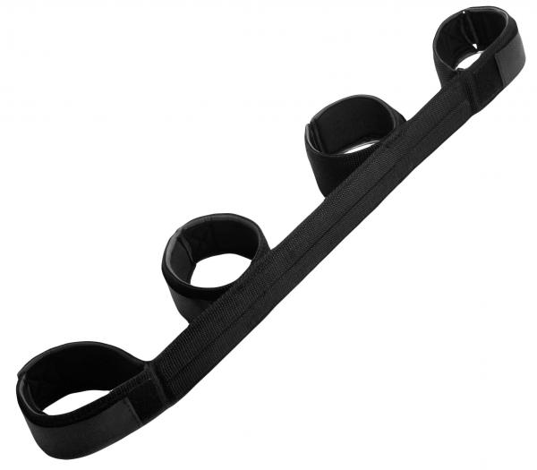 Easy Access Spreader Bar System Black Sex Toy Product