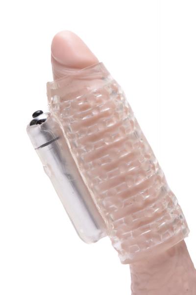 Palm-Tec Overdrive Vibro Sleeve Clear Sex Toy Product