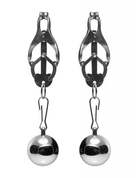 Deviant Monarch Weighted Nipple Clamps Sex Toy Product