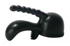 Wand Essentials 3 Teez Attachment - Black, Bulk Sex Toy Product