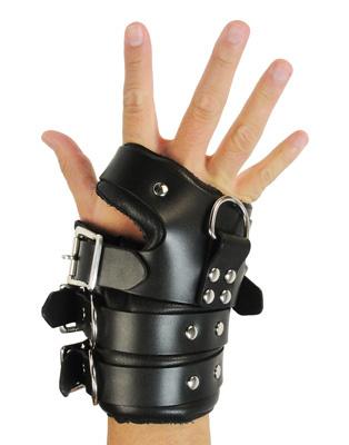 Strict Leather Four Buckle Suspension Cuffs Image 2
