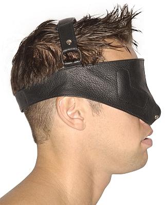 Strict Leather Upper Face Mask-S/M Sex Toy Product