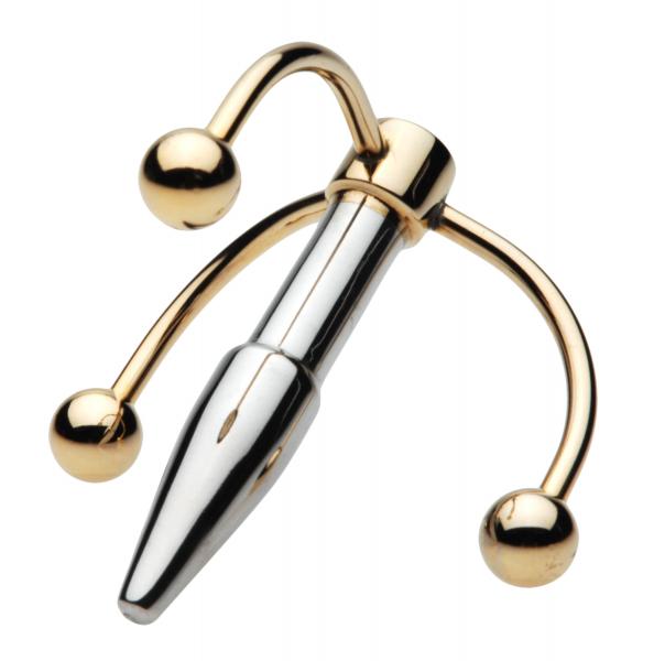 Golden Claw Head Urethral Plug Penis Jewelry Bulk Sex Toy Product