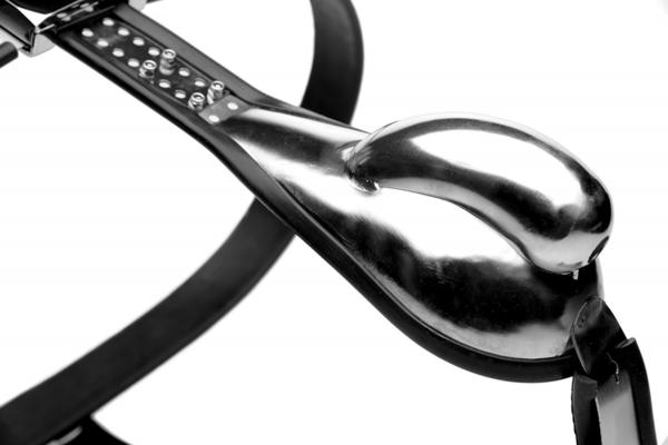 Stainless Steel Cock Entrapment Belt Sex Toy Product