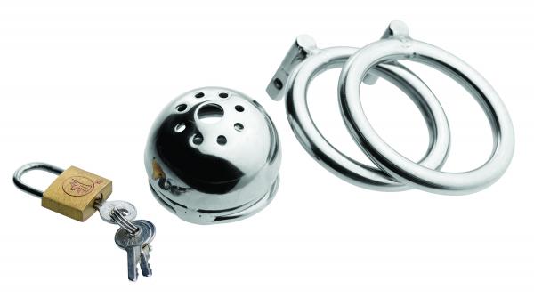 Solitary Extreme Confinement Cage Steel Silver Sex Toy Product