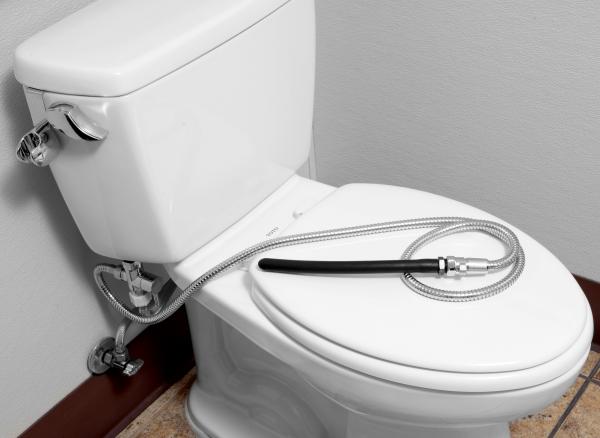 Toilet Enema Attachment With Silicone Tip Sex Toy Product