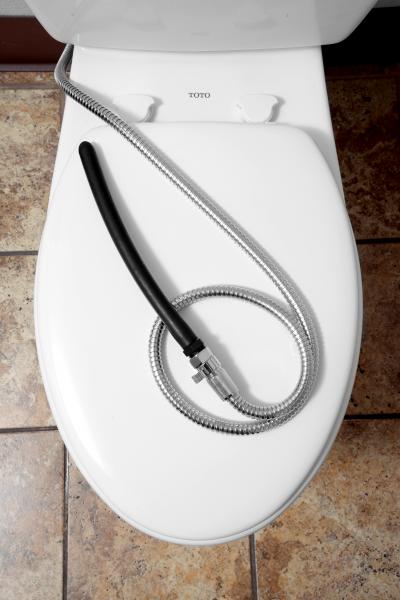 Toilet Enema Attachment With Silicone Tip Sex Toy Product